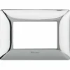 MATIX AM4803GCR Placca 3 moduli cromo lucido