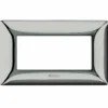 MATIX AM4804GCR Placca 4 posti cromo lucido