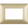 MATIX AM4803MGL Placca 3 moduli gold oro