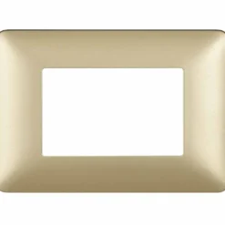 MATIX AM4803MGL Placca 3 moduli gold oro