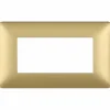 MATIX AM4804MGL Placca 4 moduli gold oro