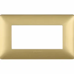 MATIX AM4804MGL Placca 4 moduli gold oro