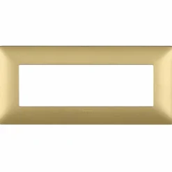 MATIX AM4806MGL Placca 6 moduli gold oro