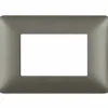 MATIX AM4803MIR Placca 3 moduli iron