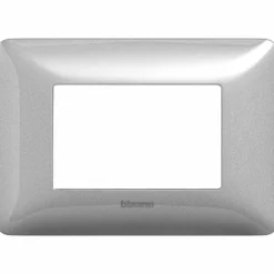 MATIX AM4803MSL Placca 3 moduli silver