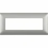 MATIX AM4806MSL Placca 6 moduli silver