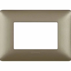 MATIX AM4803MTA Placca 3 moduli titanium