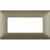 MATIX AM4804MTA Placca 4 moduli titanium