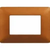 MATIX AM4803TRT Placca 3 moduli rosso terra