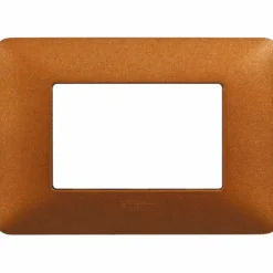 MATIX AM4803TRT Placca 3 moduli rosso terra