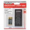 Metro misuratore laser tascabile KOMBO fino a 40 metri