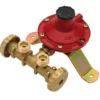 Mini centralina gas kg.10 con regolatore 2 attacchi bombola 1/2" MONDIAL