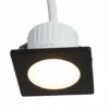 Mini faretto LED incasso 3W LORD con selettore 3CCT 3000/4000/6000K e 4 cornici intercambiabili