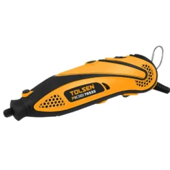 Mini smerigliatrice utensile multiuso elettrico tipo DREMEL 130W con 108 accessori TOLSEN 79555