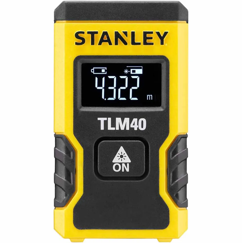 Misuratore metro laser STANLEY mod. TLM40 max 12 metri