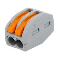 Morsetto rapido a leva 2 poli cf.6 pz.