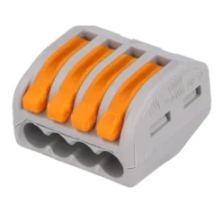 Morsetto rapido a leva 4 poli cf.6 pz.