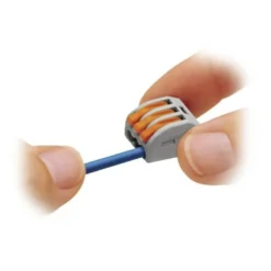 Morsetto rapido a leva 4 poli cf.6 pz.