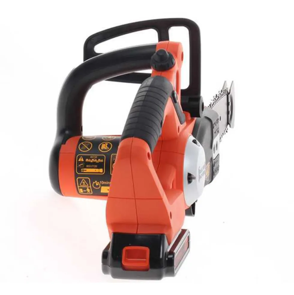 Motosega elettrico a batteria 18V 2Ah BLACK+DECKER GKC1820L20 barra cm.20 elettrosega a batteria