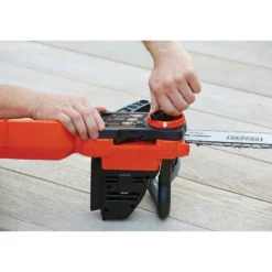 Motosega elettrico a batteria 36V 2Ah BLACK+DECKER GKC3630L20 barra cm.30 elettrosega a batteria