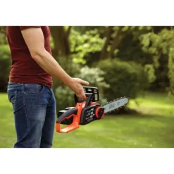 Motosega elettrico a batteria 36V 2Ah BLACK+DECKER GKC3630L20 barra cm.30 elettrosega a batteria