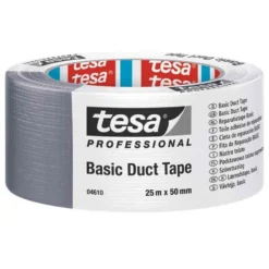 Nastro americano telato grigio TESA DUCT TAPE BASIC mm.50 x 25 metri