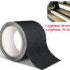 Nastro antiscivolo adesivo nero rotolo mm.50 x 10 mt. nastro antisdrucciolo universale