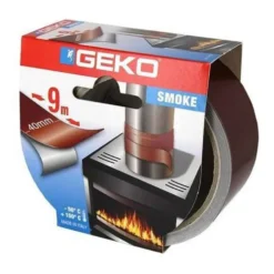 Nastro di alluminio marrone per alte e basse temperature mm.40 x 9 mt. GEKO