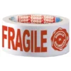 Nastro imballaggio FRAGILE - SIGILLO DI GARANZIA mm.50 x 66 mt. ppl silenzioso TESA