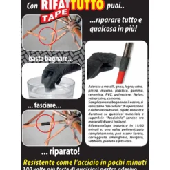 Nastro riparatore CFG RIFATTUTTO TAPE per riparazioni rigide e strutturali durature