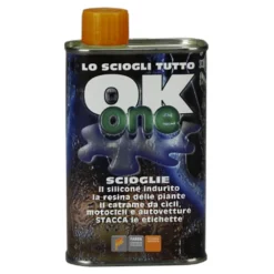OK ONE Sciogli silicone liquido rimuovi colla e resina ml.250