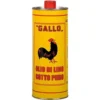 Olio di lino cotto puro GALLO a tripla cottura lt.1 per legno e vernici