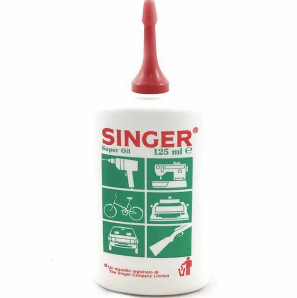 Olio lubrificante Singer ml.125 per macchine da cucire