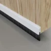 Parafreddo sottoporta adesivo in pvc con spazzola cm.100 x 5 bianco