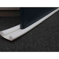 Paraspifferi sottoporta a doppio isolamento "DOUBLE STOP" cm.95 marrone