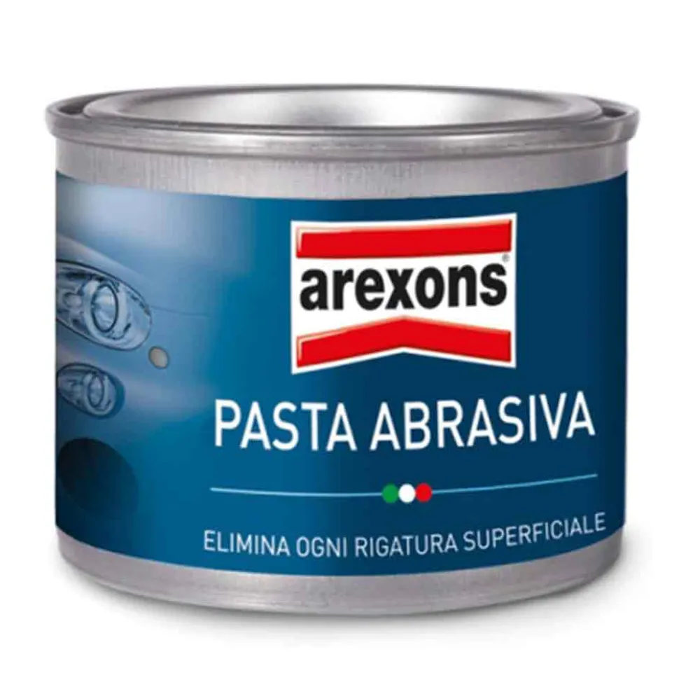 Pasta abrasiva lucidante bianca per graffi e rigature superficiali ml.150 AREXONS