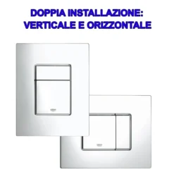 Piastra di azionamento con pulsante GROHE SKATE COSMOPOLITAN 38732000 cromo lucido
