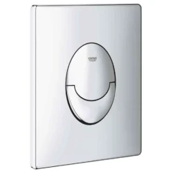 Piastra di azionamento cromata con pulsante GROHE 3850500 mod. SKATE AIR cromo per cassette di scarico GROHE