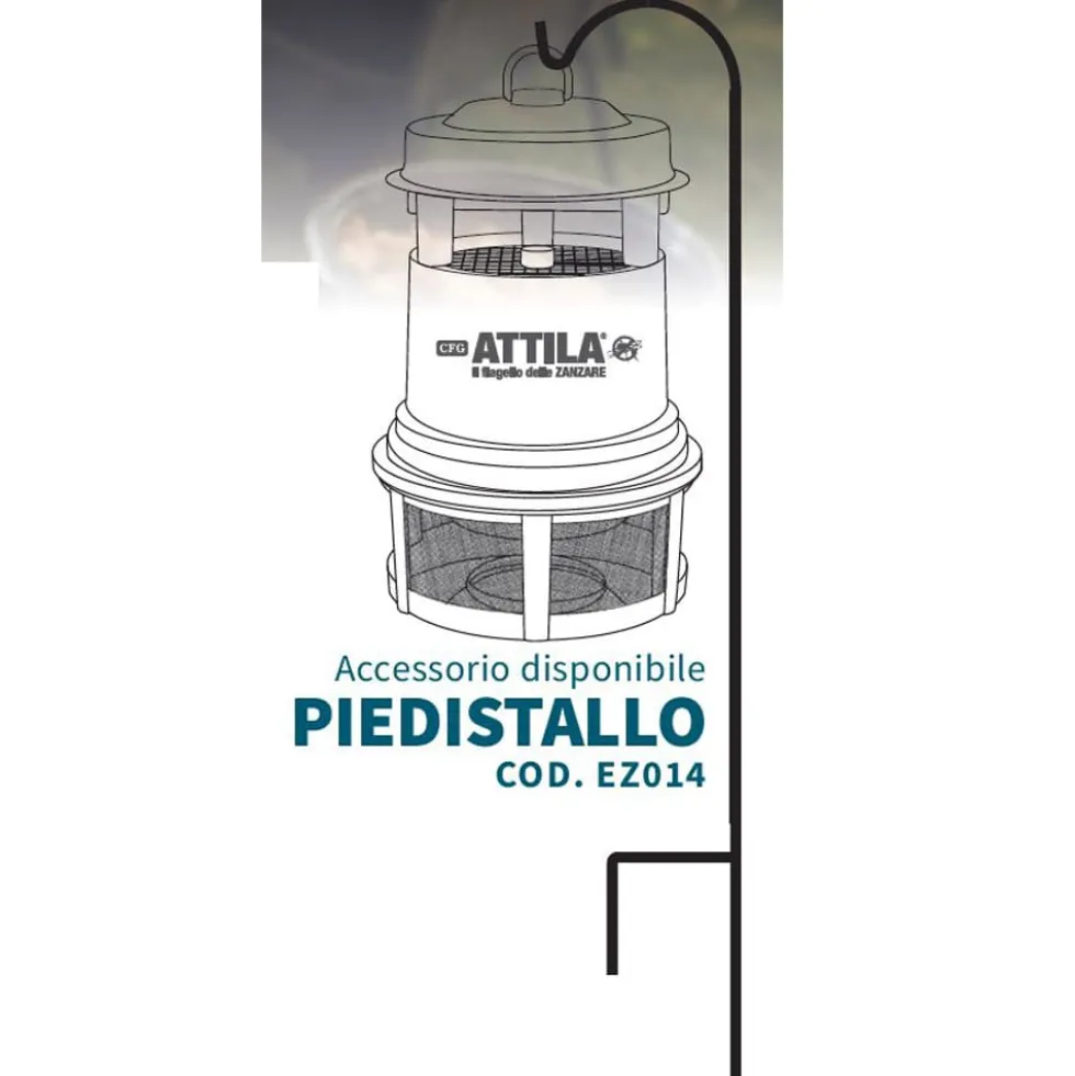 Piedistallo per zanzariere elettriche CFG ATTILA e ZANZATRAP