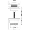 Piletta a scatto click clack 1"1/4 per lavabo/bidet MAMOLI 0494.51