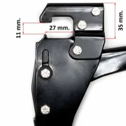 Pinza punzonatrice tipo laterale per assemblaggio profili cartongesso