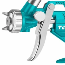 Pistola aerografo per verniciatura serbatoio 400cc ugello 1,5 TOTAL AT10410