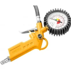 Pistola di gonfiaggio con manometro 0-12 bar con attacco rapido TOLSEN 73193