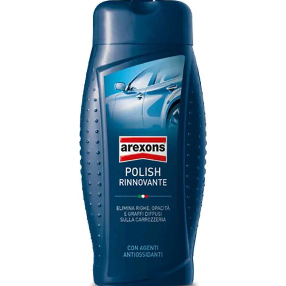 POLISH Rinnovante ml.500 rimuovi graffi righe e opacità sulla carrozzeria e ridona lucentezza AREXONS