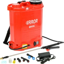 Pompa irroratrice a zaino a batteria IRROR BURG serbatoio lt.16