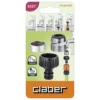 Portagomma 3/4" presa rubinetto CLABER 8597 METAL con adattatore