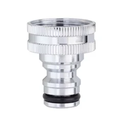 Portagomma presa rubinetto 3/4" CLABER 9604 METAL-JET in ottone cromato