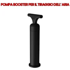 Portarotolo KOEMO serie KARA cromo lucido con fissaggio brevettato VACUWAY senza forare