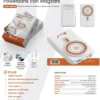 Powerbank universale 10.000 mAh con MagSafe per ricarica wireless VINCO 00020