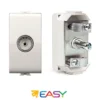 Presa tv passante/finale ELETTROCANALI serie EASY compatibile Bticino Matix